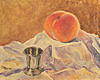 New pastel piece:  Pewter and the Peach-100_5573-jpg